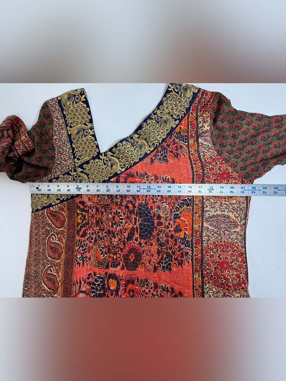 Soft Surroundings Cindra Maxi
Dress Boho Paisley
Embroidered Caftan Size Large - Picture 8 of 15